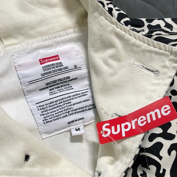 Supreme Pacific Camo Military Pullover Jacket - Size Medium - Picture 9 of 10